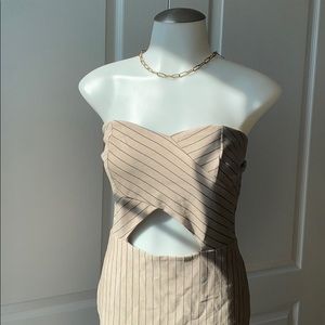 Hope’s Strapless Mini Dress